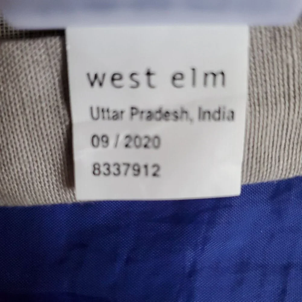 NWT West Elm Pillow Cover 18x18